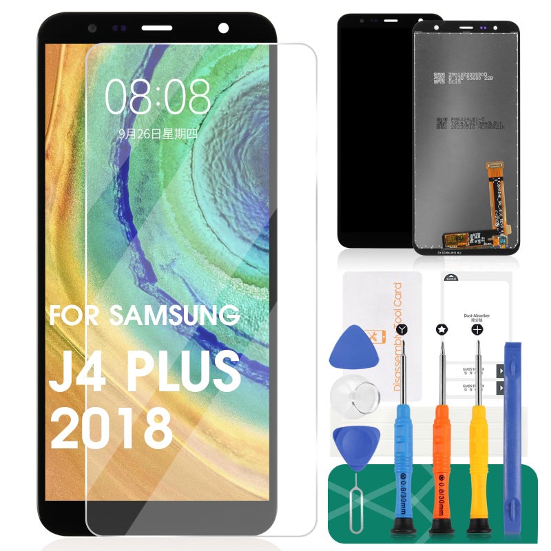 SRJTEK TFT for Samsung Galaxy J4+ Screen Replacement for Samsung J4 Plus 2018 LCD Display Repair for Galaxy J6+ LCD Touch Screen Digitizer Assembly Replacement - Image 1